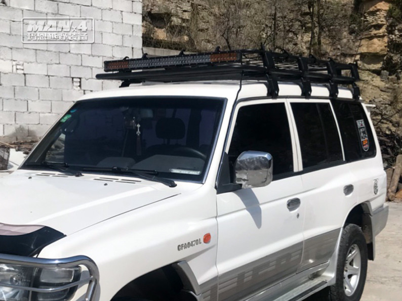 OEM Steel Universal 4x4 Roof Rack For Rain Gutter Vehicle Powder Coated