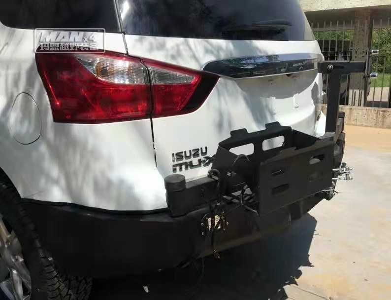 Purple Horn Off Road Rear Bumper 2012-2020 Isuzu Mux Nudge Bar